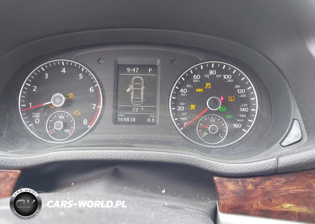 2012 Volkswagen Passat 2.5L Sel Premium VIN:1VWCP7A38CC094221 - 7