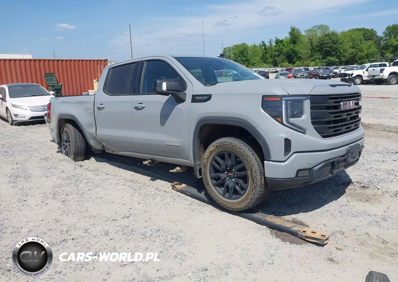 2024 GMC Sierra 1500 4Wd Short Box Elevation With 3Sb