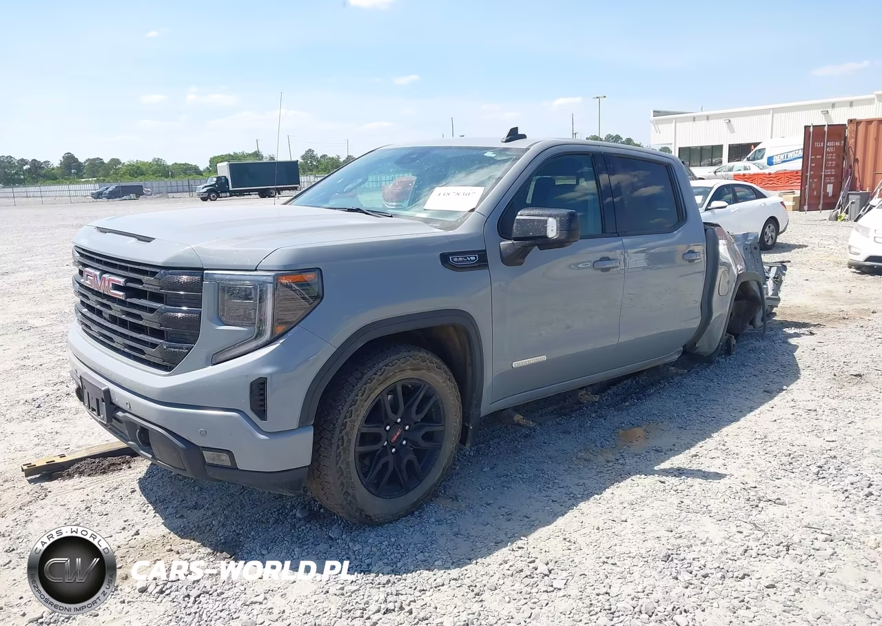 2024 GMC Sierra 1500 4Wd Short Box Elevation With 3Sb VIN:3GTUUCED2RG395827 - 2