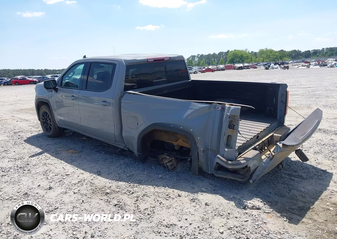 2024 GMC Sierra 1500 4Wd Short Box Elevation With 3Sb VIN:3GTUUCED2RG395827 - 3