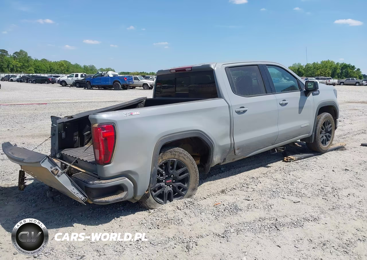 2024 GMC Sierra 1500 4Wd Short Box Elevation With 3Sb VIN:3GTUUCED2RG395827 - 4