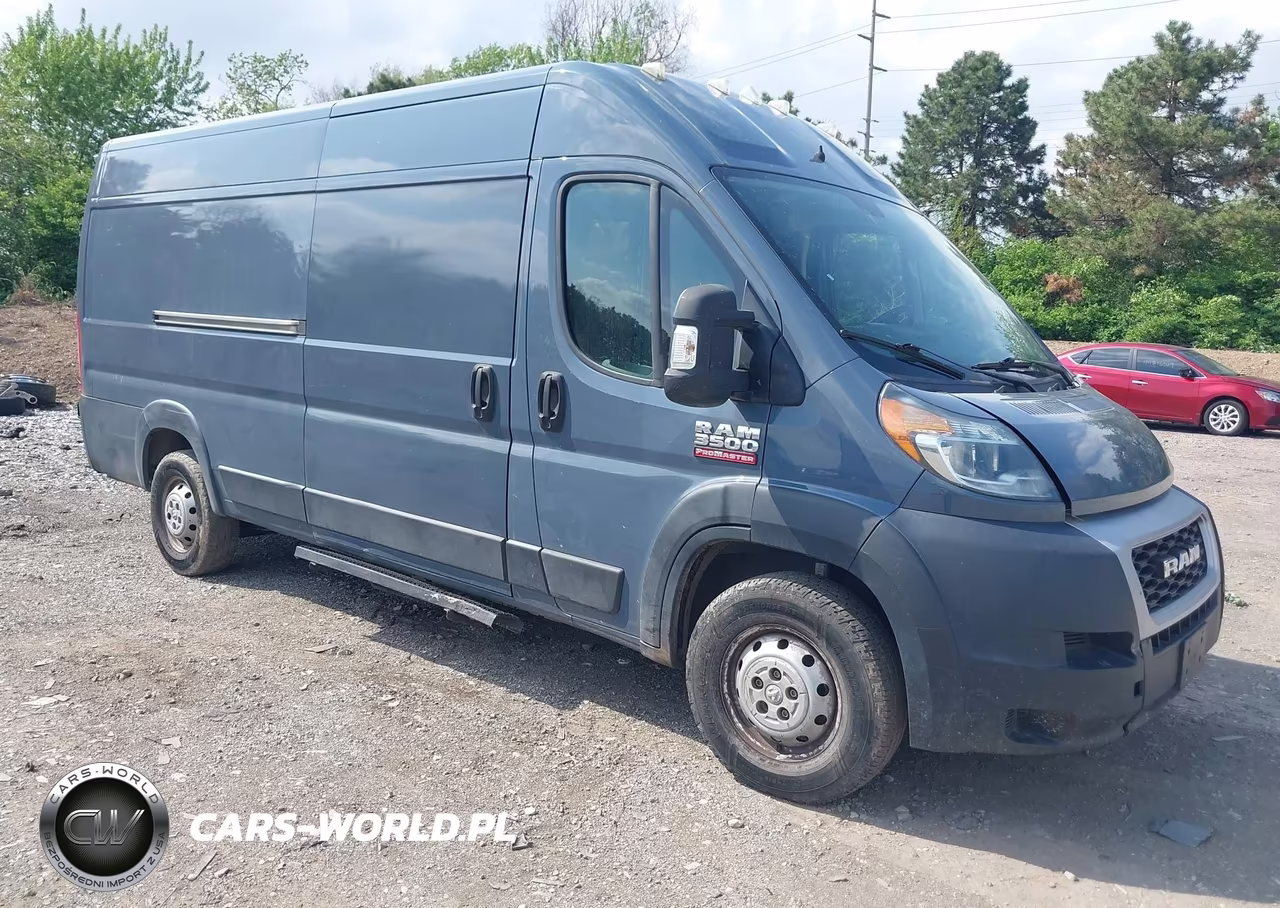 2019 Ram Promaster 3500 Cargo Van High Roof 159 Wb Ext