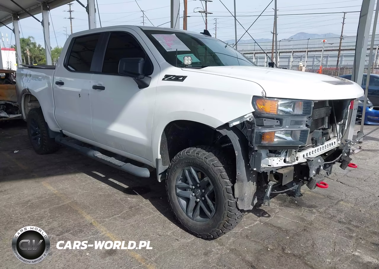 2021 Chevrolet Silverado 1500 4Wd Short Bed Custom Trail Boss