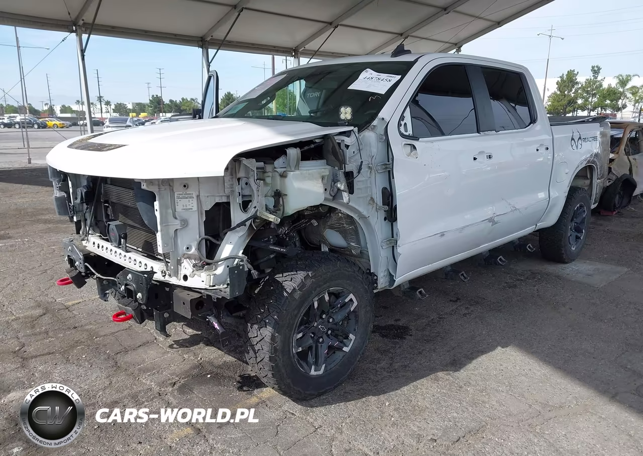 2021 Chevrolet Silverado 1500 4Wd Short Bed Custom Trail Boss VIN:3GCPYCEF4MG402918 - 2