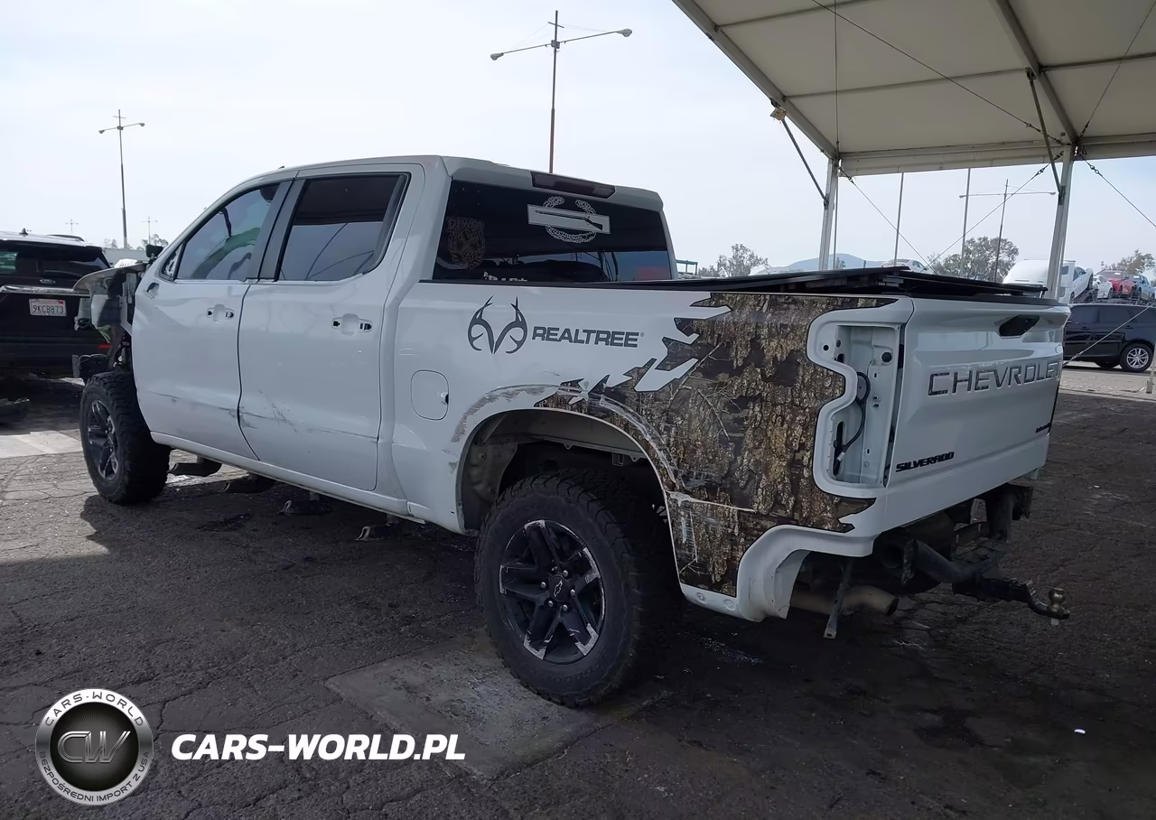 2021 Chevrolet Silverado 1500 4Wd Short Bed Custom Trail Boss VIN:3GCPYCEF4MG402918 - 3