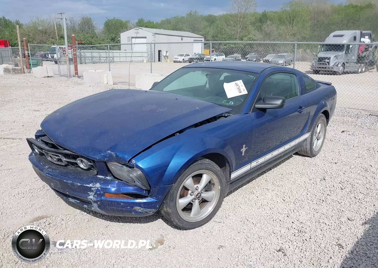 2007 Ford Mustang V6 Deluxe-V6 Premium VIN:1ZVHT80N275349739 - 2