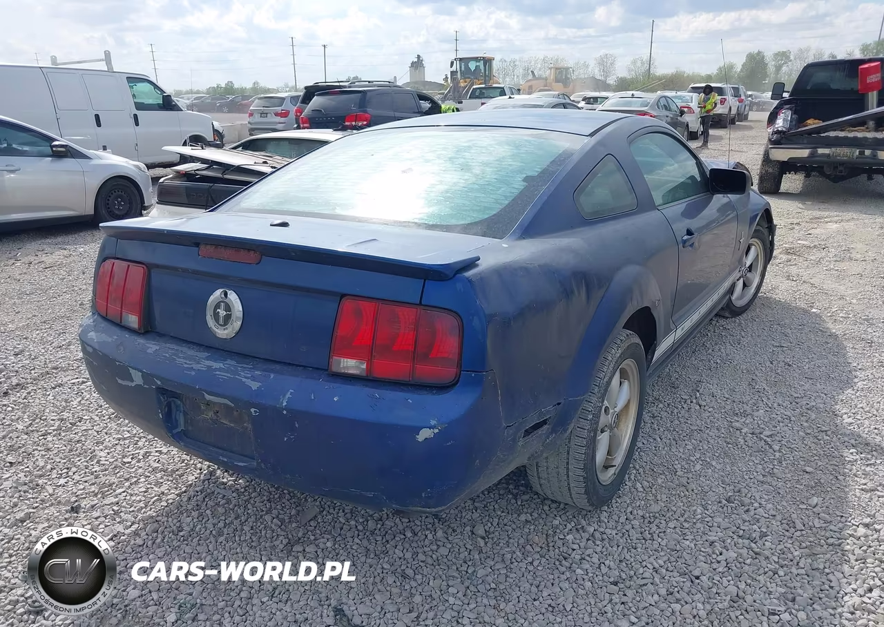 2007 Ford Mustang V6 Deluxe-V6 Premium VIN:1ZVHT80N275349739 - 4