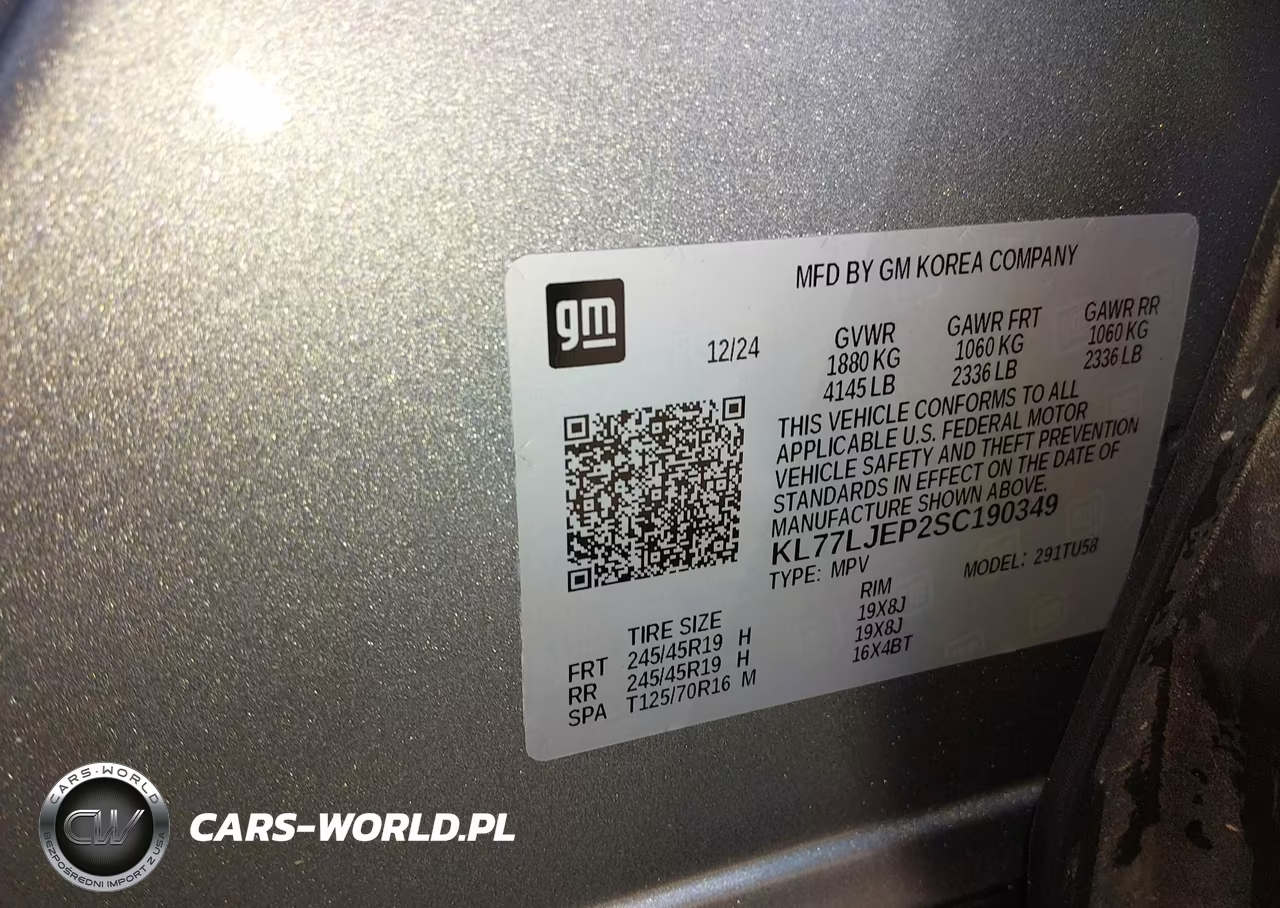 2025 Chevrolet Trax Fwd 2Rs VIN:KL77LJEP2SC190349 - 9