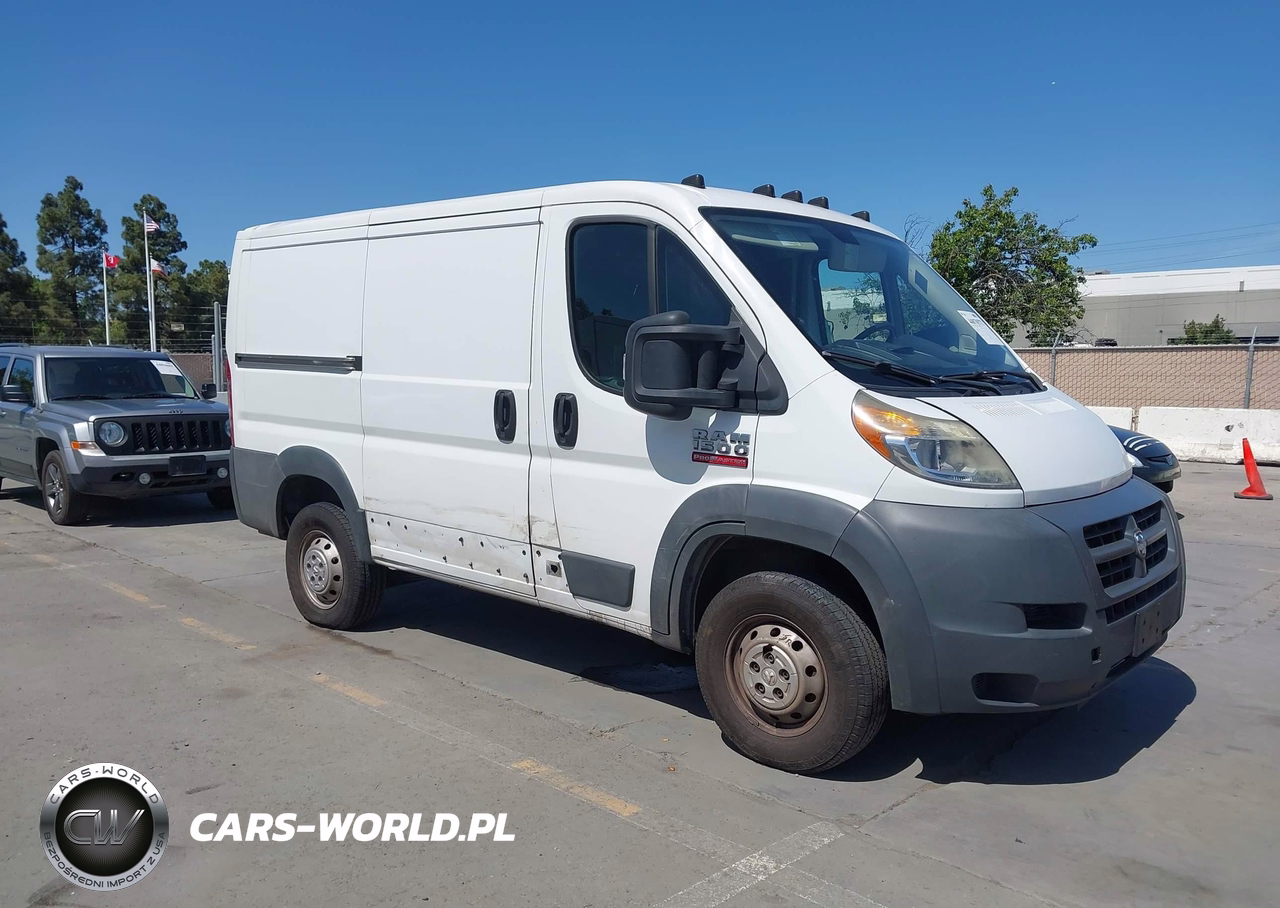 2017 Ram Promaster 1500 Low Roof 118 Wb