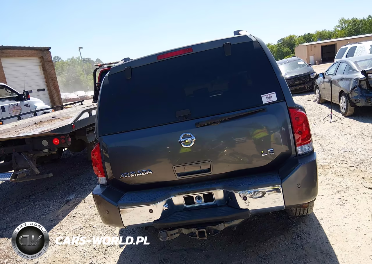 2007 Nissan Armada Le VIN:5N1BA08A27N711937 - 17
