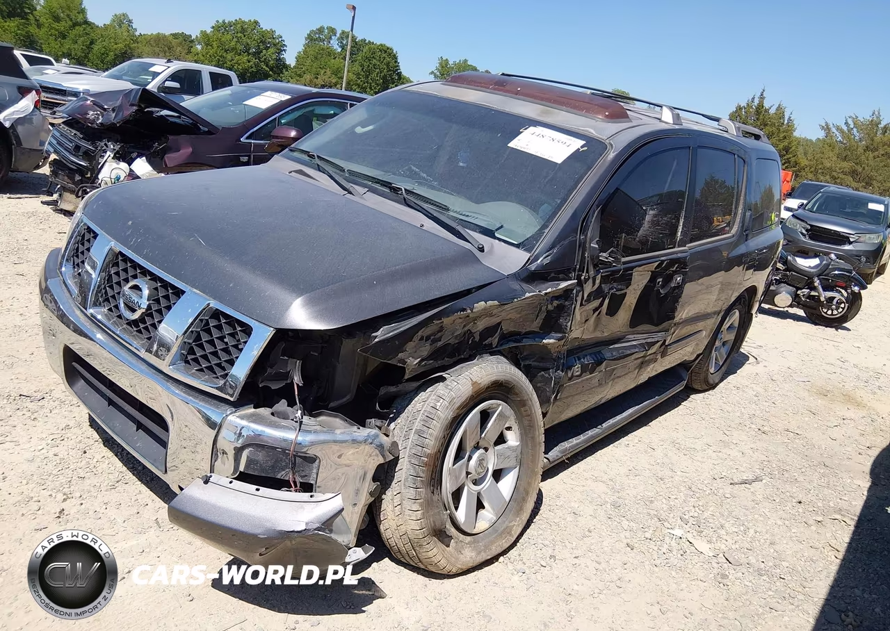 2007 Nissan Armada Le VIN:5N1BA08A27N711937 - 2