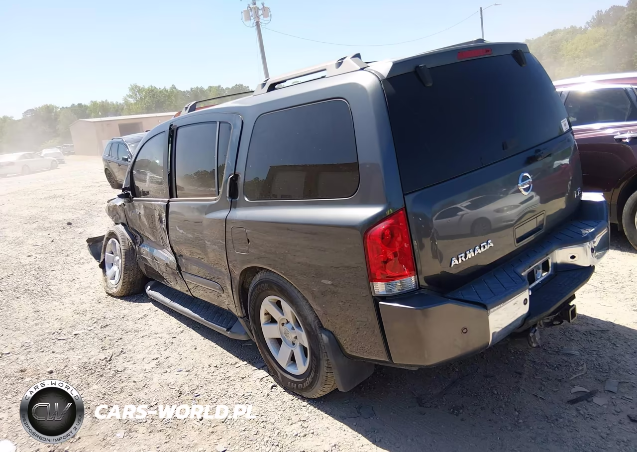 2007 Nissan Armada Le VIN:5N1BA08A27N711937 - 3