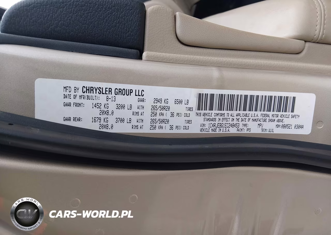2014 Jeep Grand Cherokee Limited VIN:1C4RJEBG1EC248453 - 9