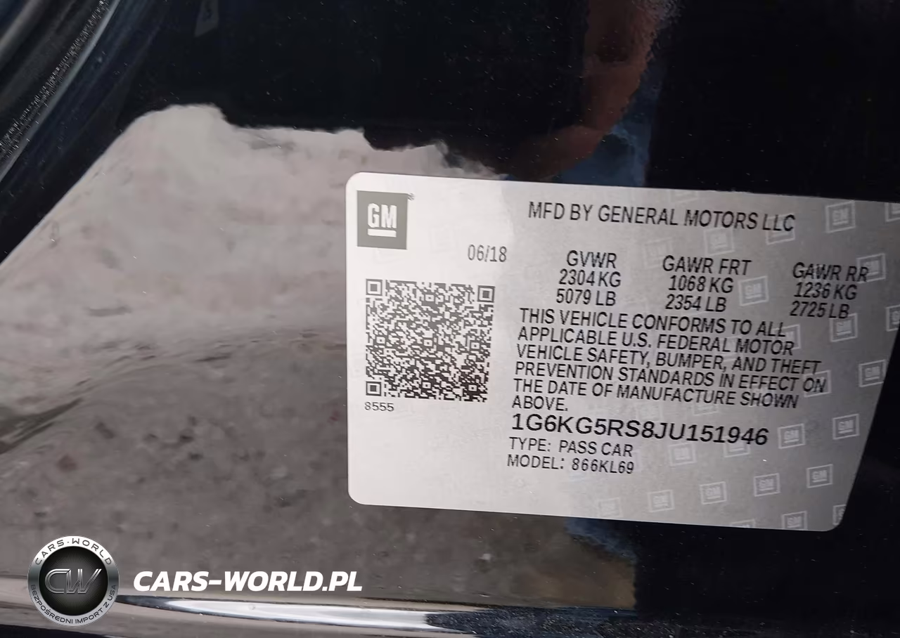 2018 Cadillac Ct6 Premium Luxury VIN:1G6KG5RS8JU151946 - 9