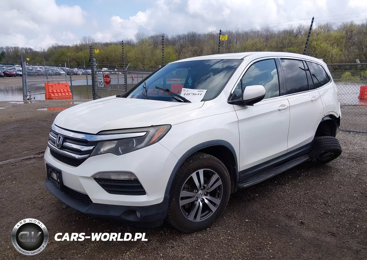 2016 Honda Pilot Ex-L VIN:5FNYF6H51GB022007 - 2