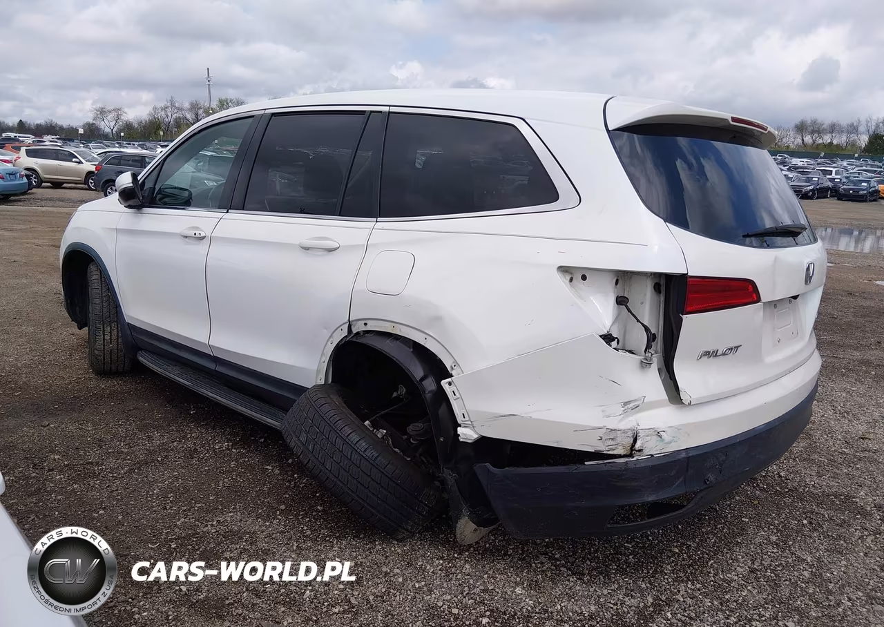 2016 Honda Pilot Ex-L VIN:5FNYF6H51GB022007 - 3