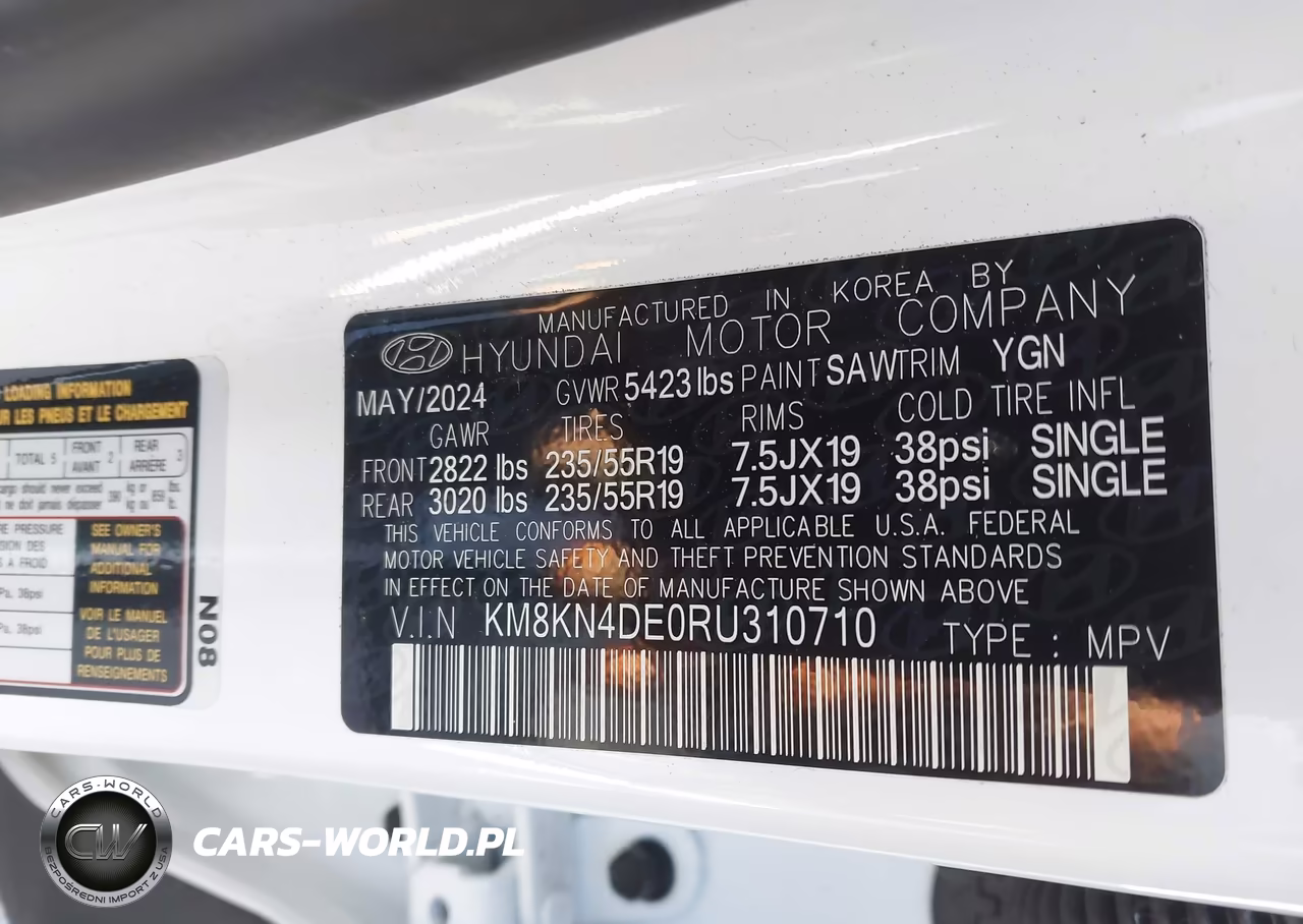 2024 Hyundai Ioniq 5 Sel VIN:KM8KN4DE0RU310710 - 9