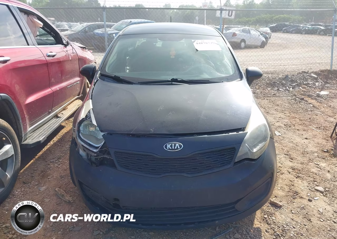 2013 Kia Rio Lx VIN:KNADM4A31D6290741 - 11