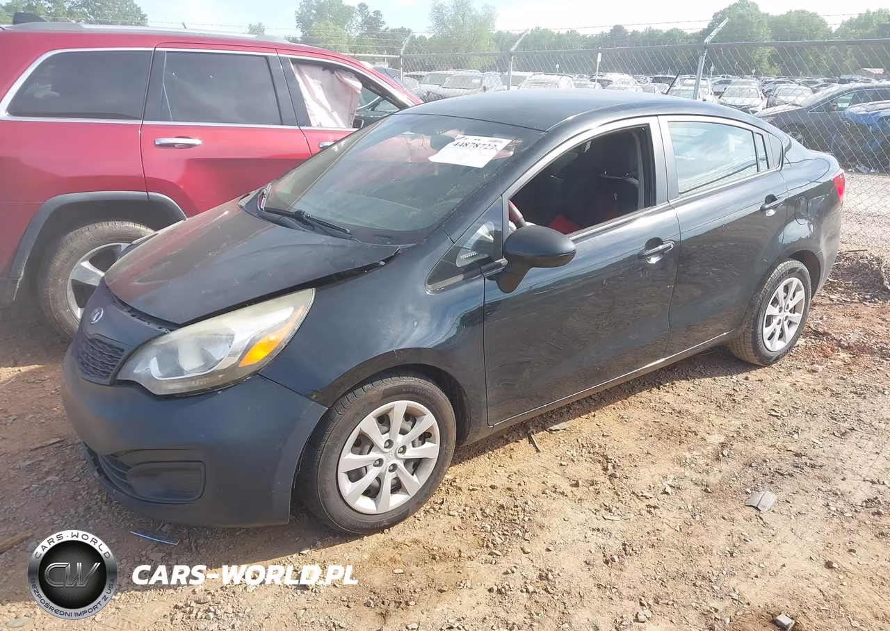 2013 Kia Rio Lx VIN:KNADM4A31D6290741 - 2