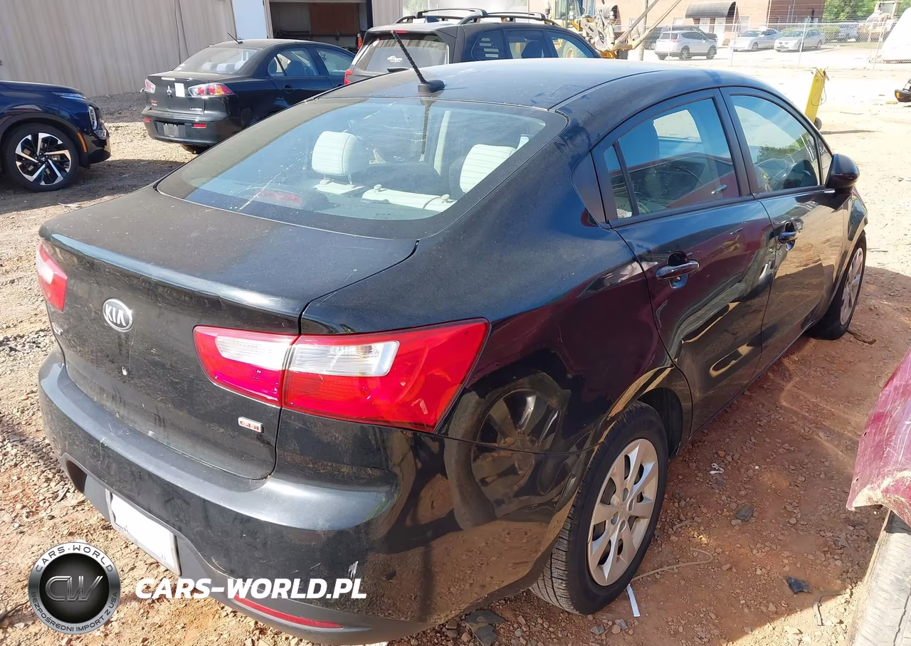 2013 Kia Rio Lx VIN:KNADM4A31D6290741 - 4