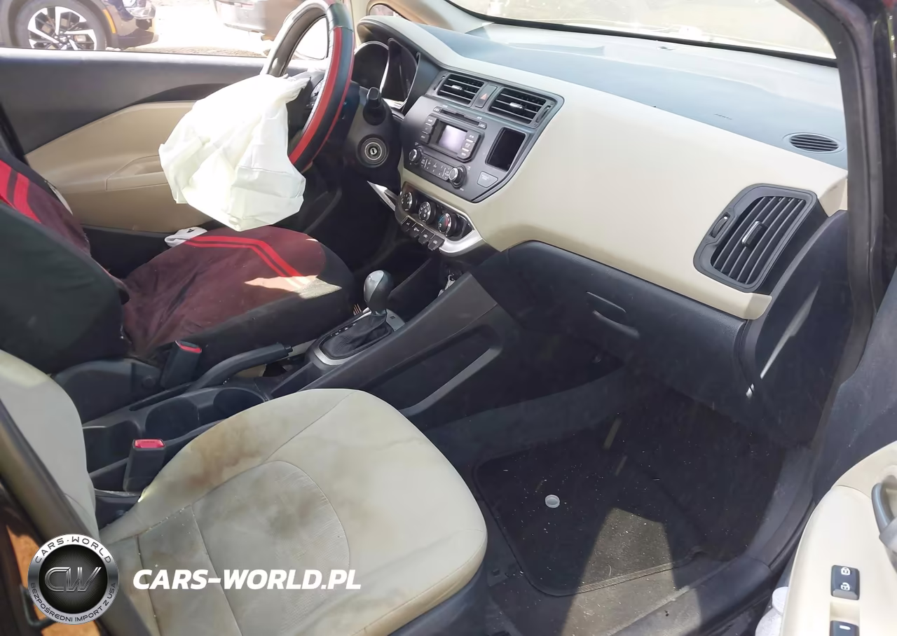 2013 Kia Rio Lx VIN:KNADM4A31D6290741 - 5