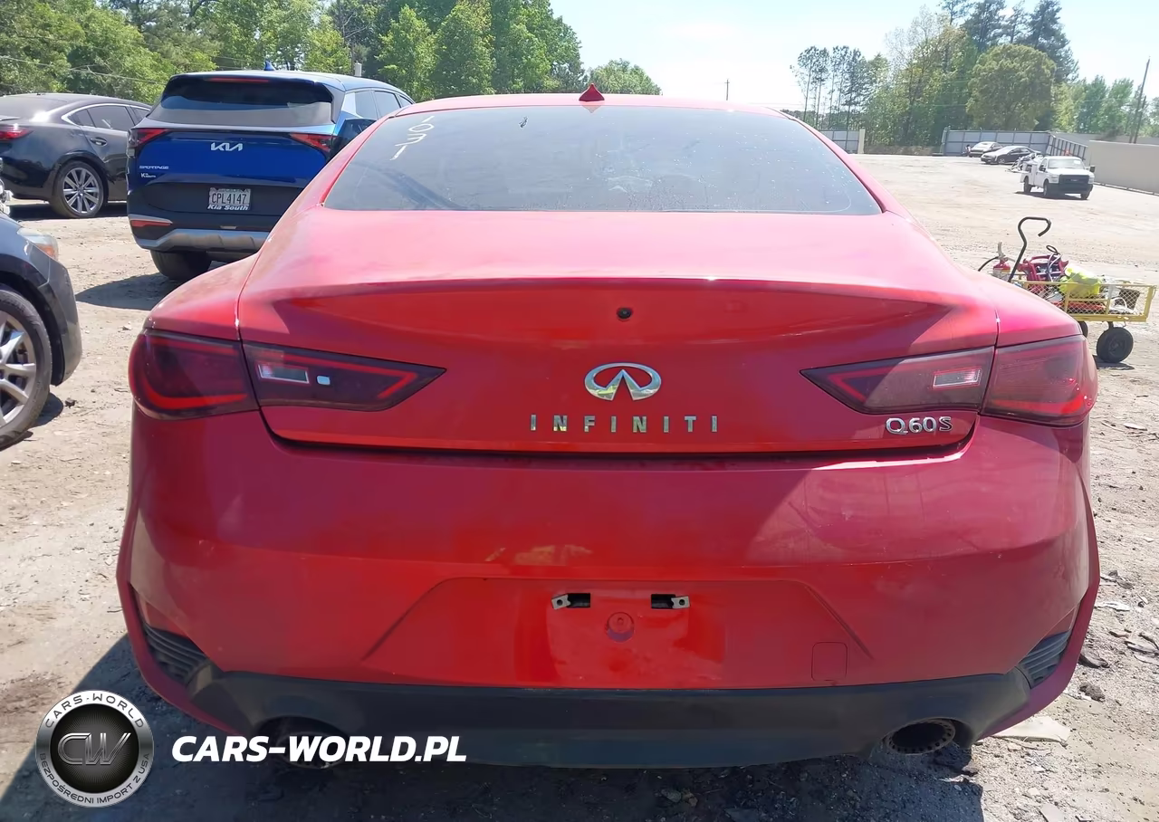 2017 Infiniti Q60 3.0T Red Sport 400 VIN:JN1FV7EKXHM611031 - 16