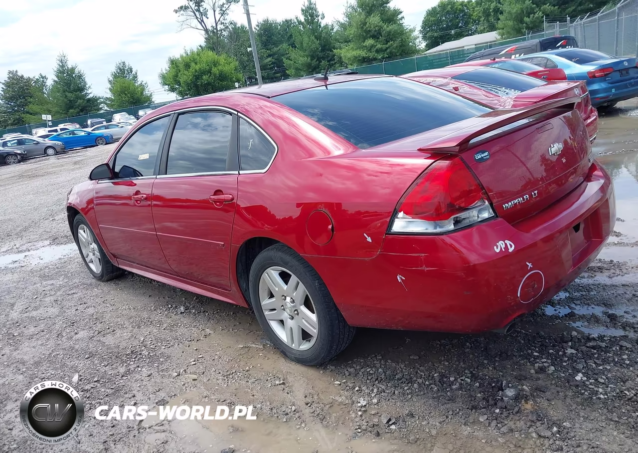 2012 Chevrolet Impala Lt VIN:2G1WB5E39C1311125 - 3