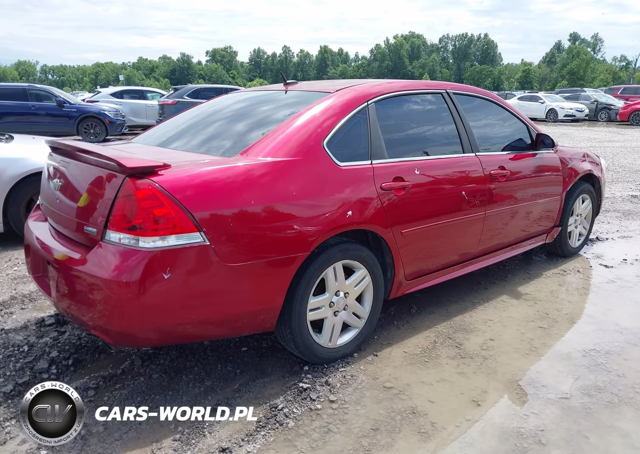 2012 Chevrolet Impala Lt VIN:2G1WB5E39C1311125 - 4