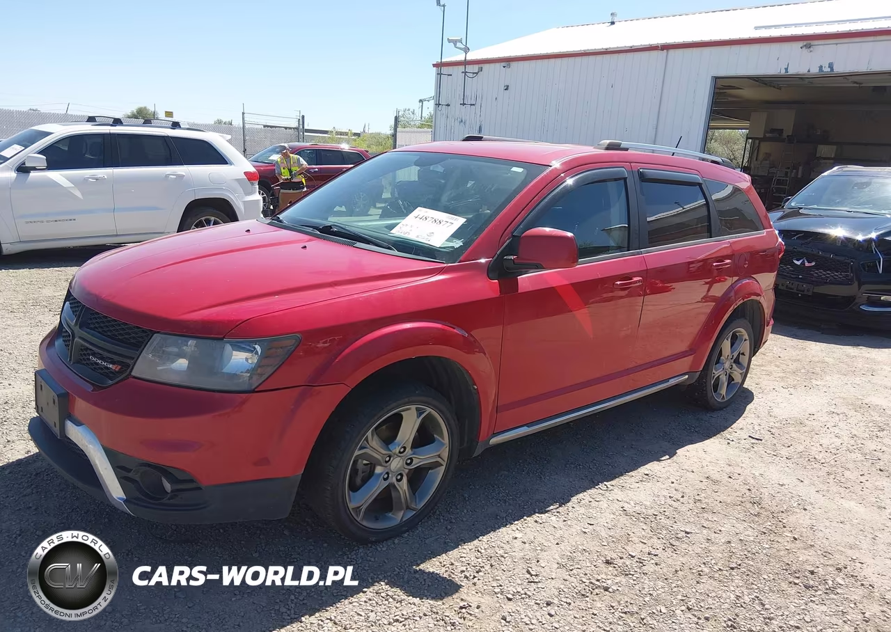 2017 Dodge Journey Crossroad Plus Awd VIN:3C4PDDGG9HT553287 - 2