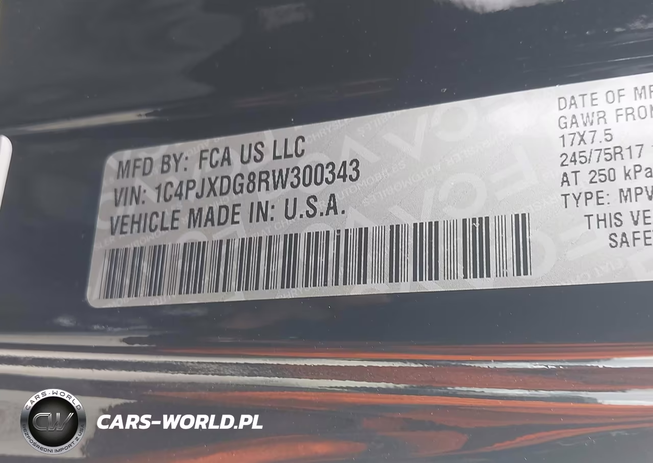2024 Jeep Wrangler 4-Door Sport 4X4 VIN:1C4PJXDG8RW300343 - 9