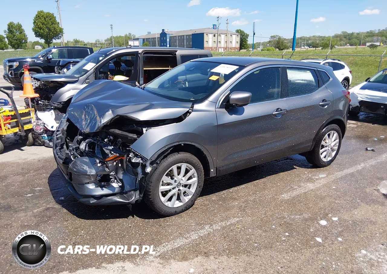 2021 Nissan Rogue Sport S Fwd Xtronic Cvt VIN:JN1BJ1AV2MW567483 - 2
