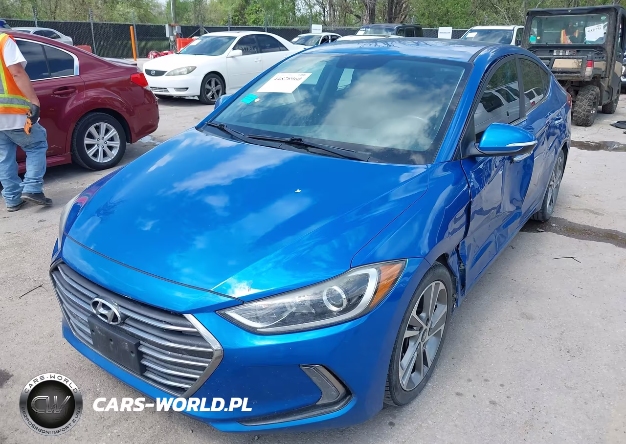 2017 Hyundai Elantra Limited VIN:KMHD84LF5HU075424 - 2