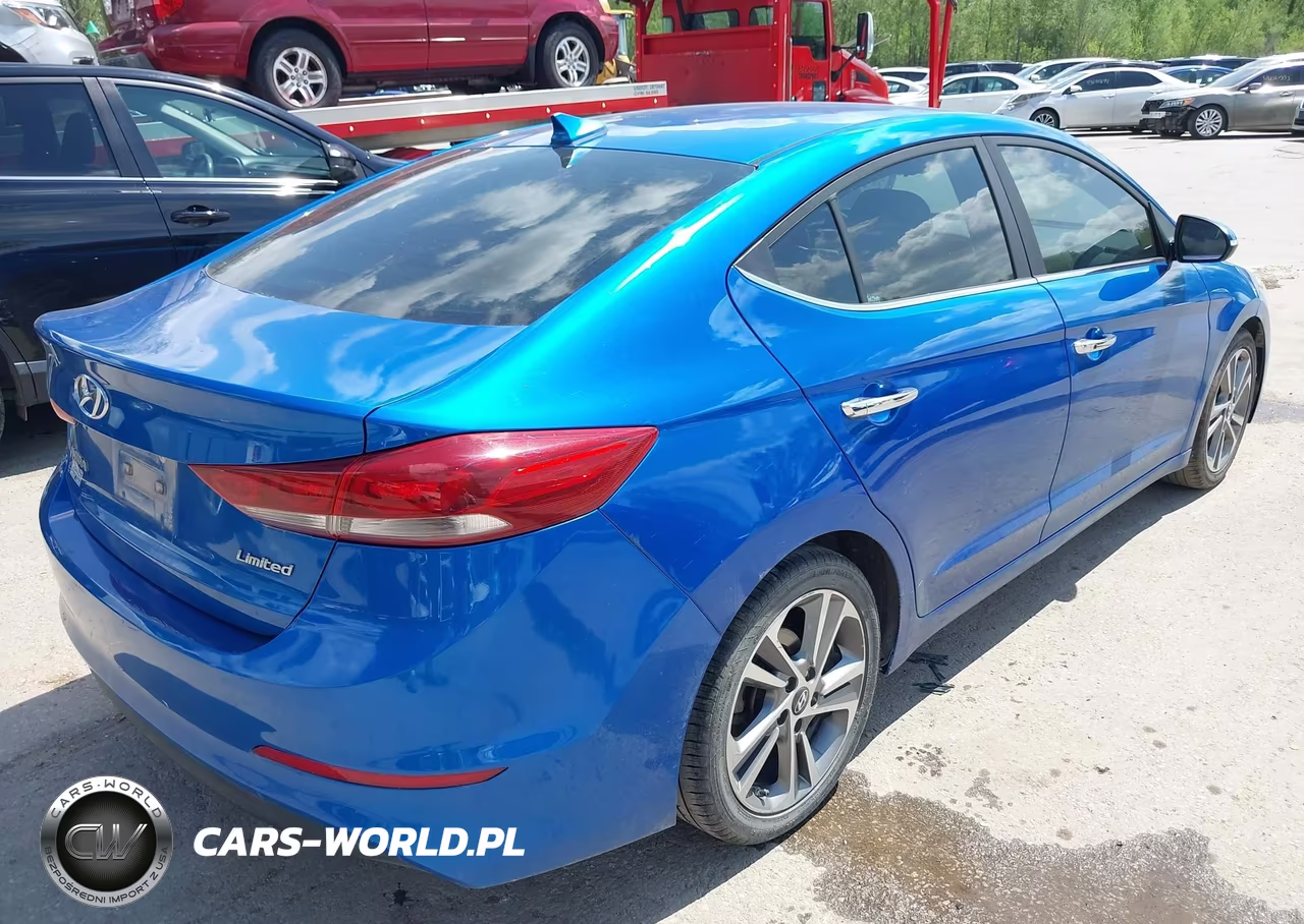 2017 Hyundai Elantra Limited VIN:KMHD84LF5HU075424 - 4