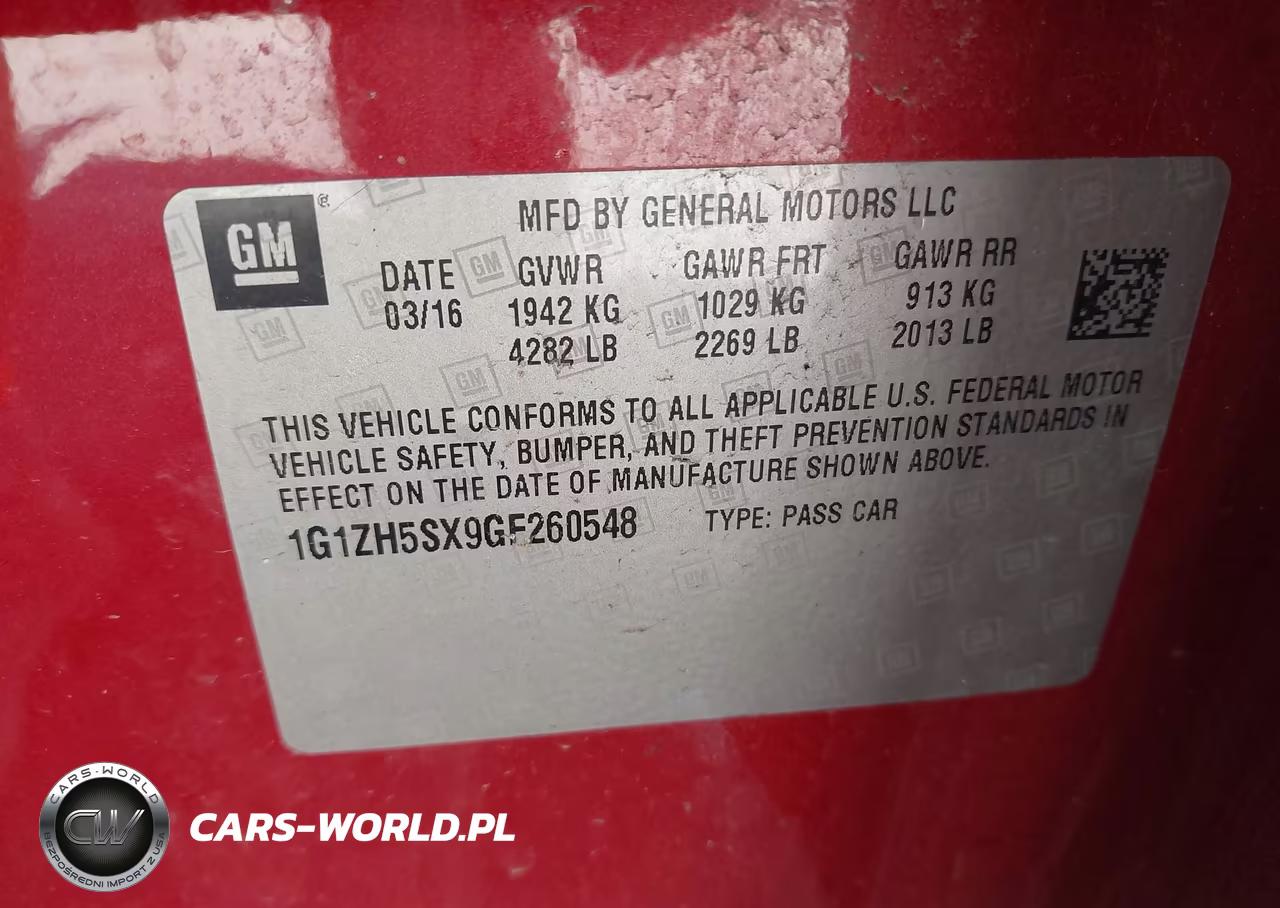 2016 Chevrolet Malibu Premier VIN:1G1ZH5SX9GF260548 - 9