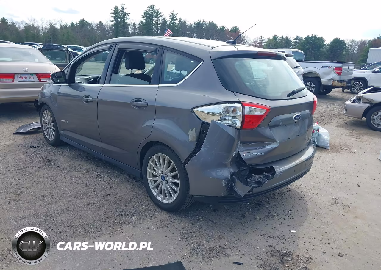 2013 Ford C-Max Hybrid Sel VIN:1FADP5BUXDL551282 - 3