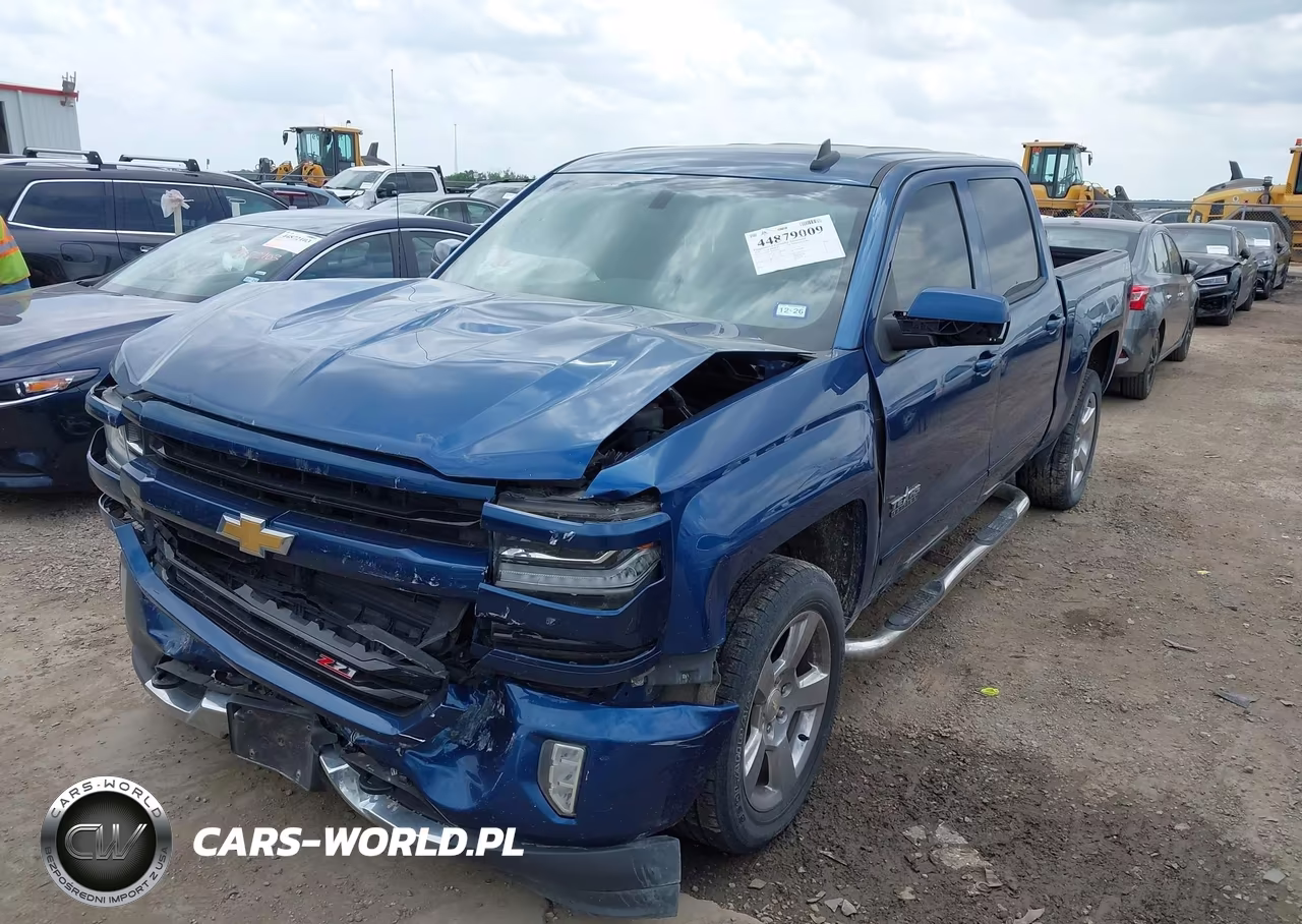 2018 Chevrolet Silverado 1500 2Lt VIN:3GCUKRECXJG533036 - 2