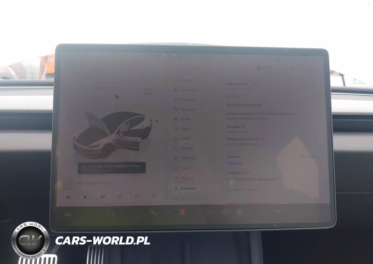 2025 Tesla Model 3 Long Range Rear-Wheel Drive-Standard Rear-Wheel Drive VIN:5YJ3E1EA0SF061715 - 18
