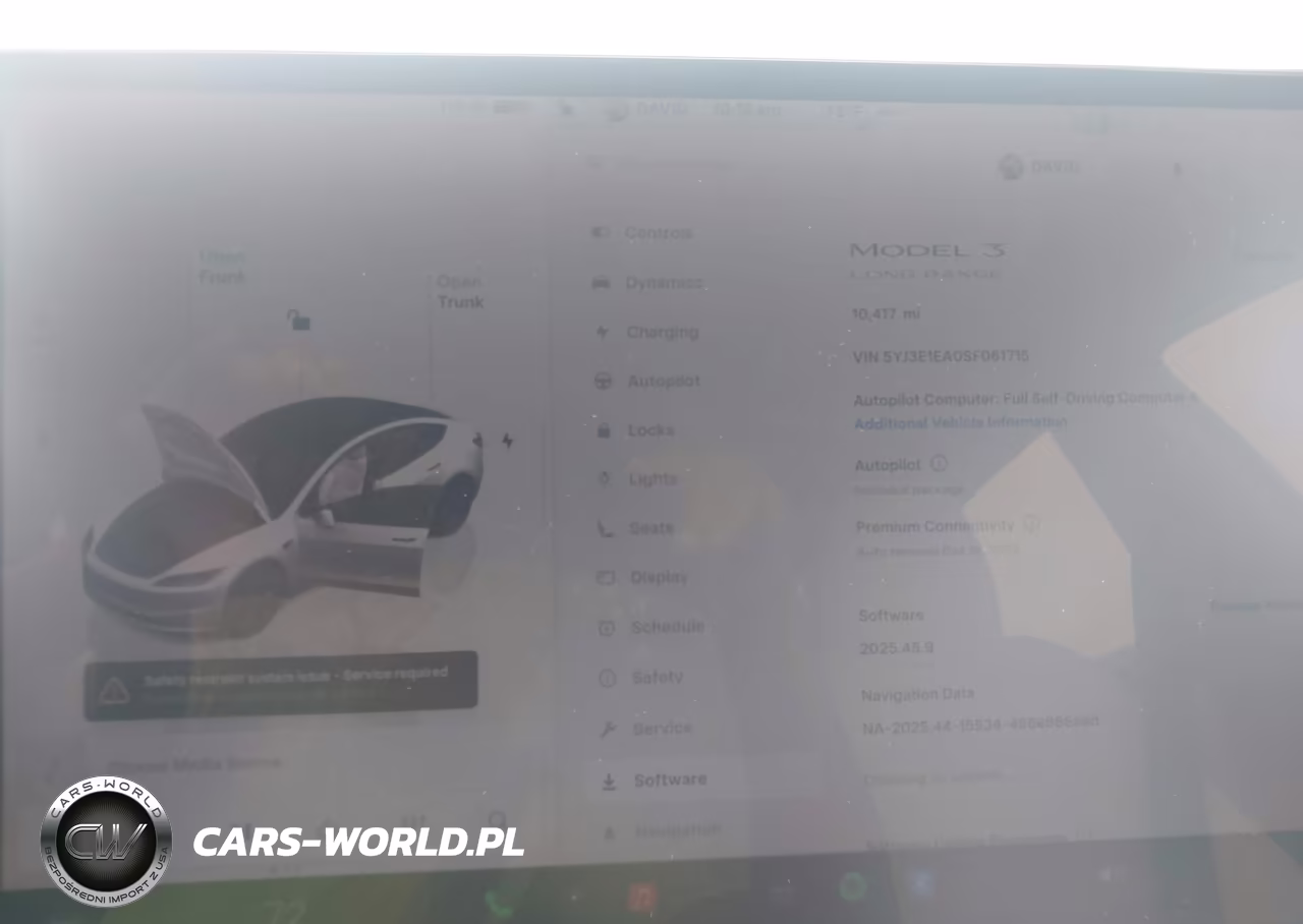 2025 Tesla Model 3 Long Range Rear-Wheel Drive-Standard Rear-Wheel Drive VIN:5YJ3E1EA0SF061715 - 7