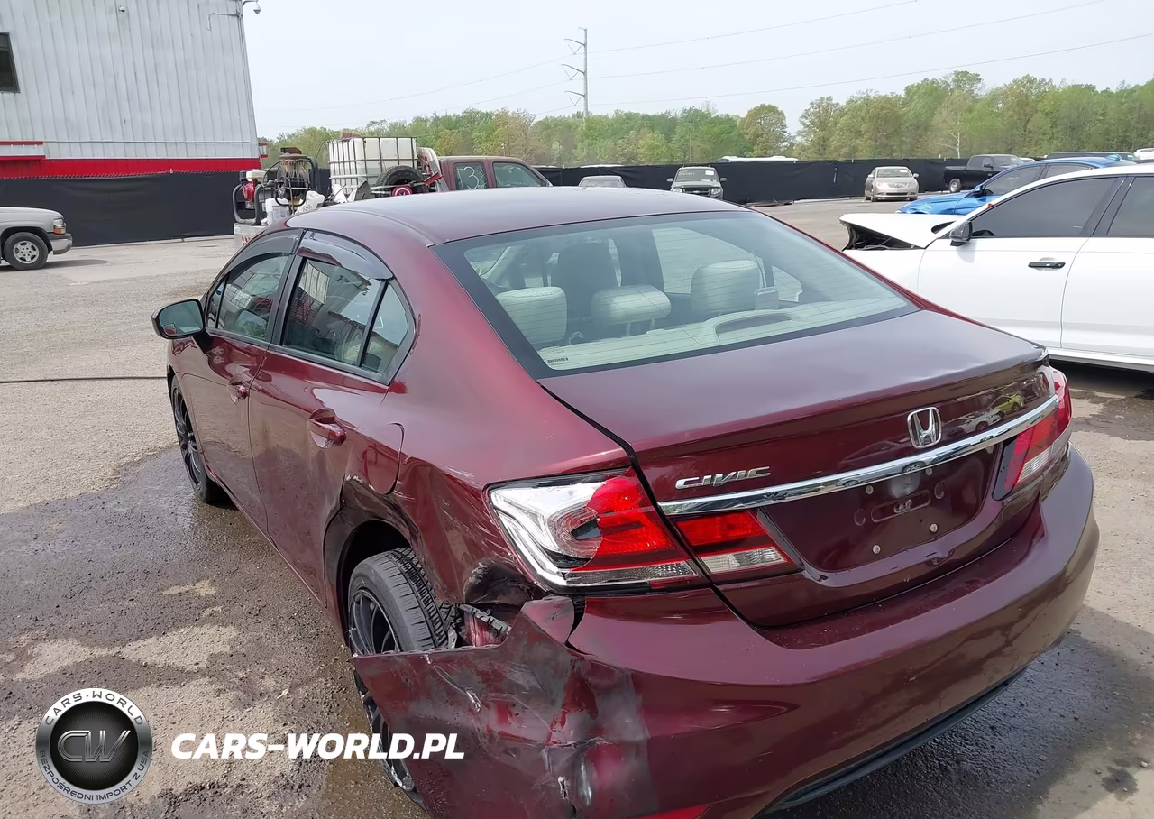 2015 Honda Civic Lx VIN:19XFB2F5XFE211029 - 3
