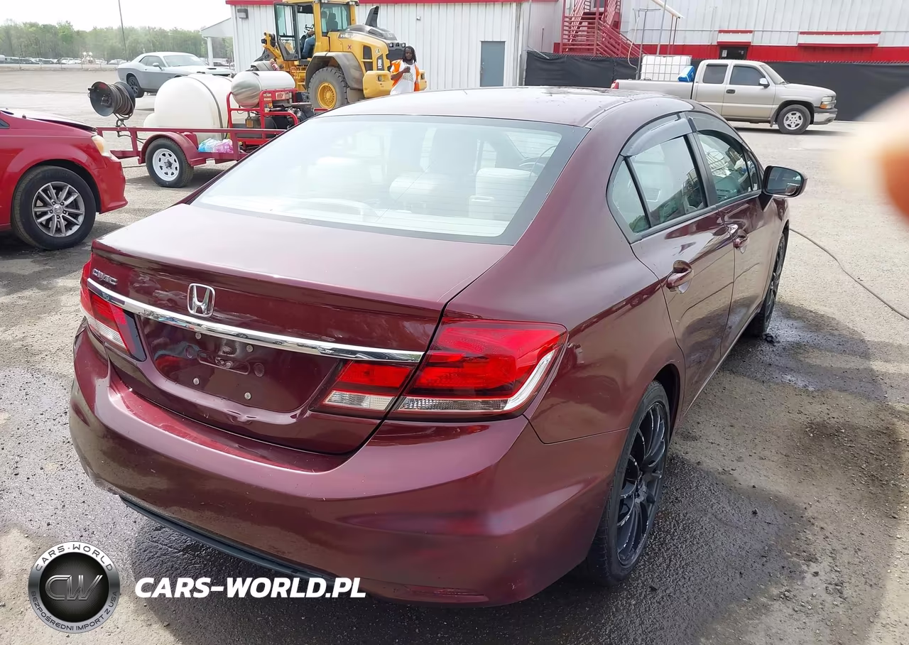 2015 Honda Civic Lx VIN:19XFB2F5XFE211029 - 4