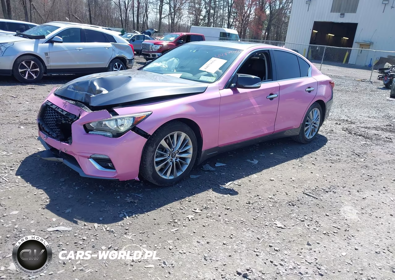 2018 Infiniti Q50 3.0T Luxe VIN:JN1EV7ARXJM434887 - 2