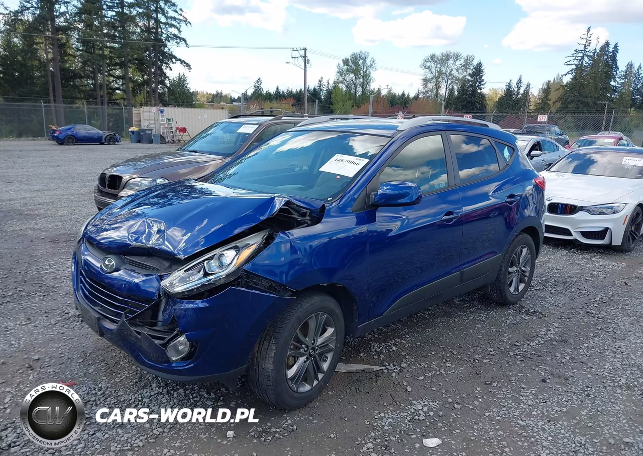 2014 Hyundai Tucson Se VIN:KM8JUCAG0EU859686 - 2