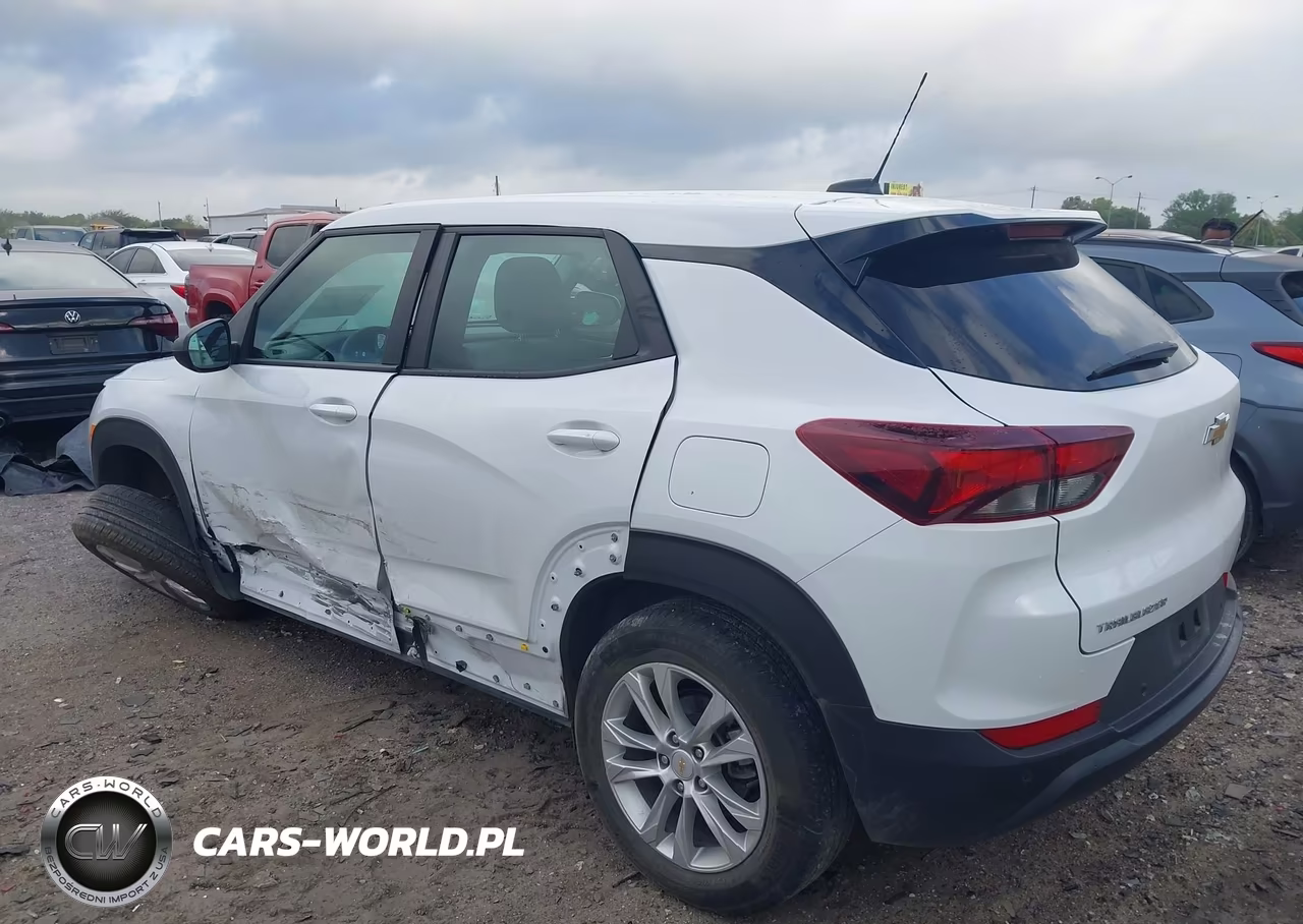 2022 Chevrolet Trailblazer Fwd Ls VIN:KL79MMS26NB120282 - 3