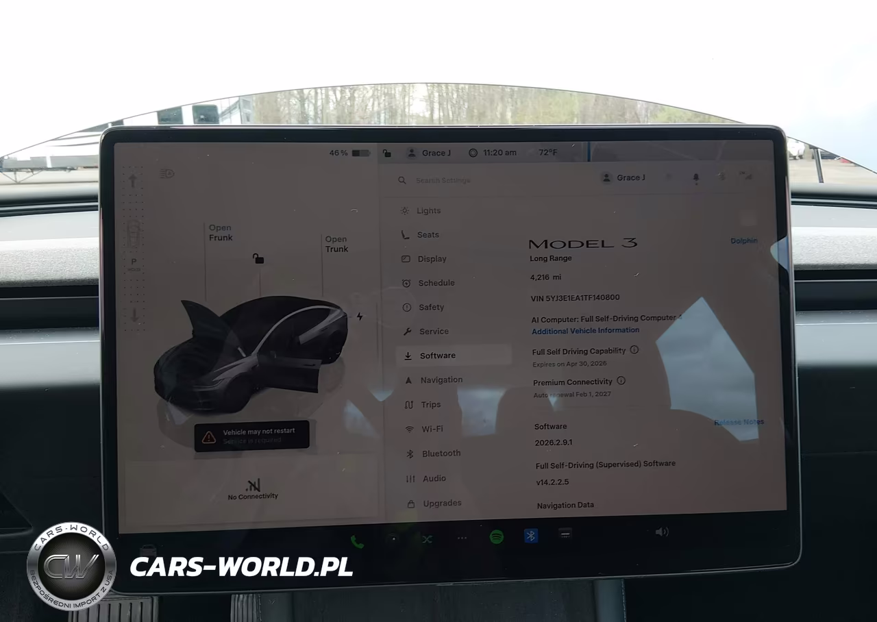 2026 Tesla Model 3 Premium Rear-Wheel Drive-Standard Rear-Wheel Drive VIN:5YJ3E1EA1TF140800 - 7