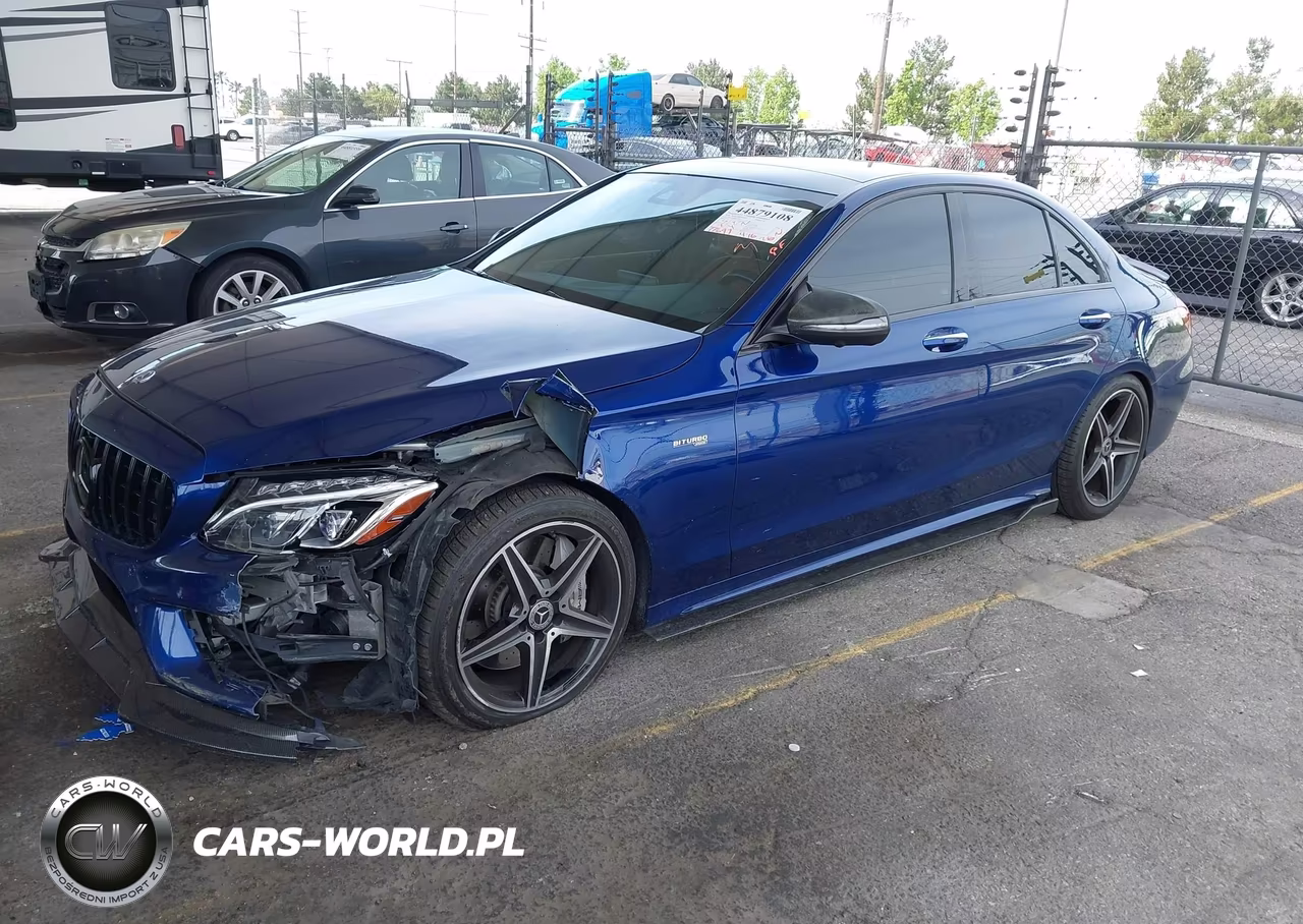 2018 Mercedes-Benz Amg C 43 4Matic VIN:55SWF6EB2JU264571 - 2