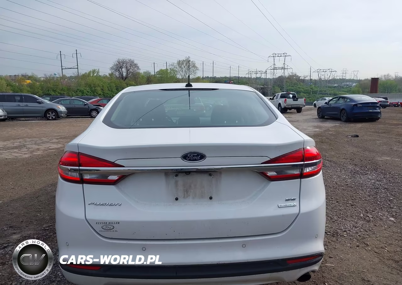 2017 Ford Fusion Se VIN:3FA6P0HDXHR346197 - 17