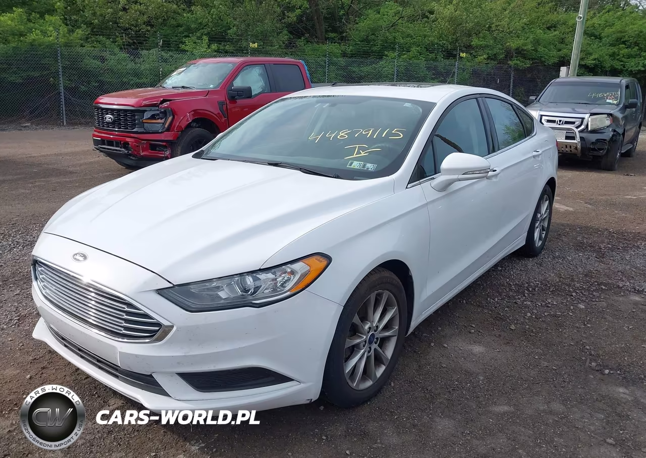 2017 Ford Fusion Se VIN:3FA6P0HDXHR346197 - 2
