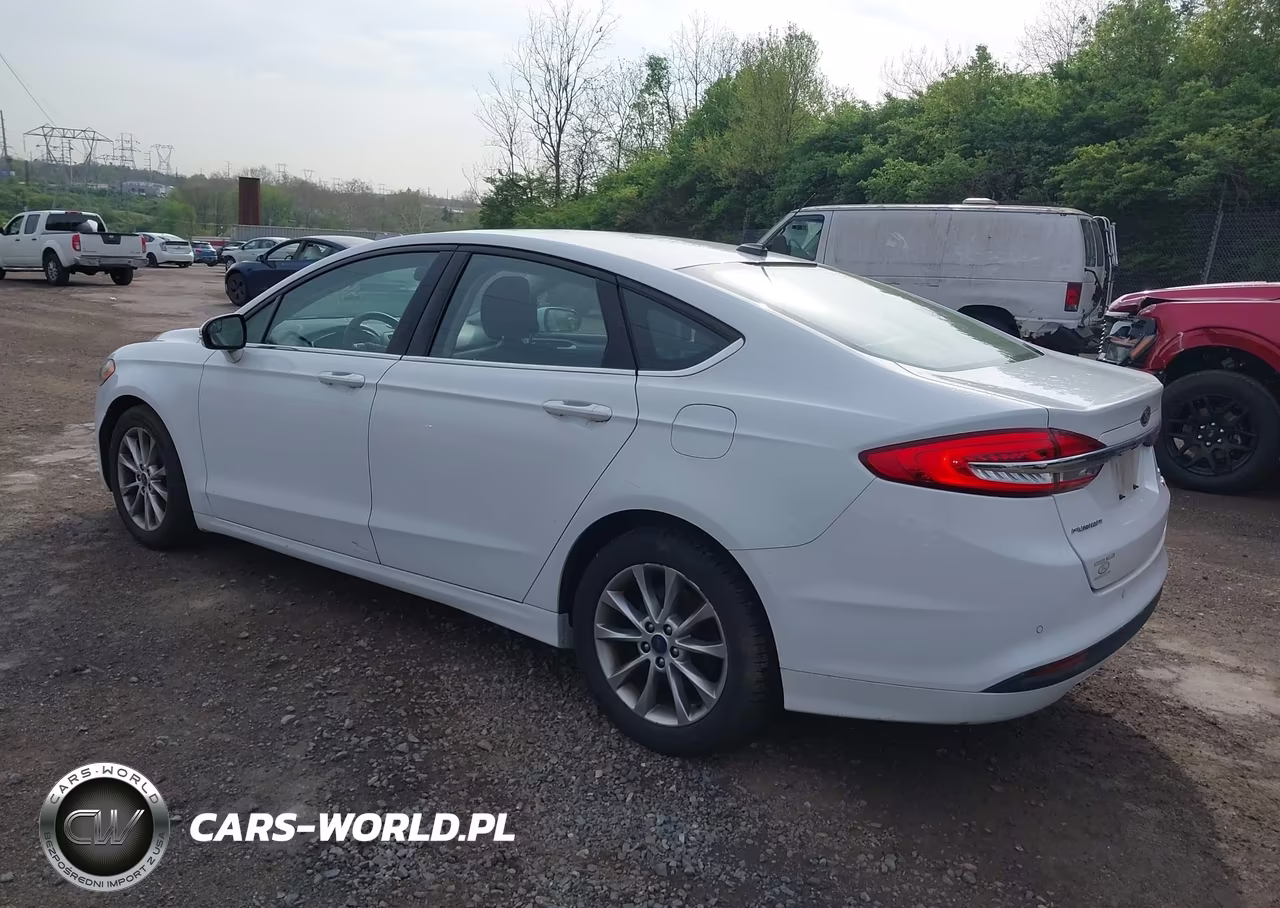 2017 Ford Fusion Se VIN:3FA6P0HDXHR346197 - 3