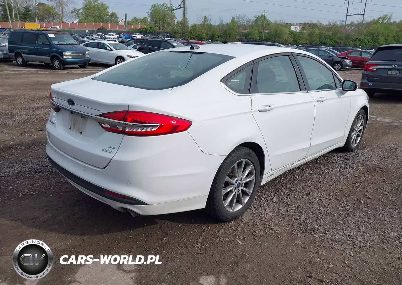 2017 Ford Fusion Se VIN:3FA6P0HDXHR346197 - 4
