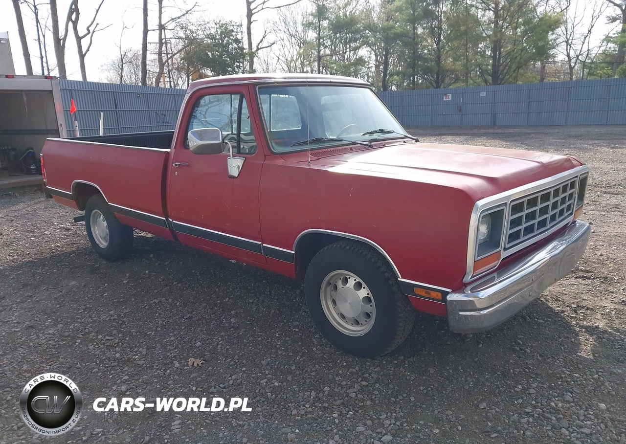 1989 Dodge D-Series D150